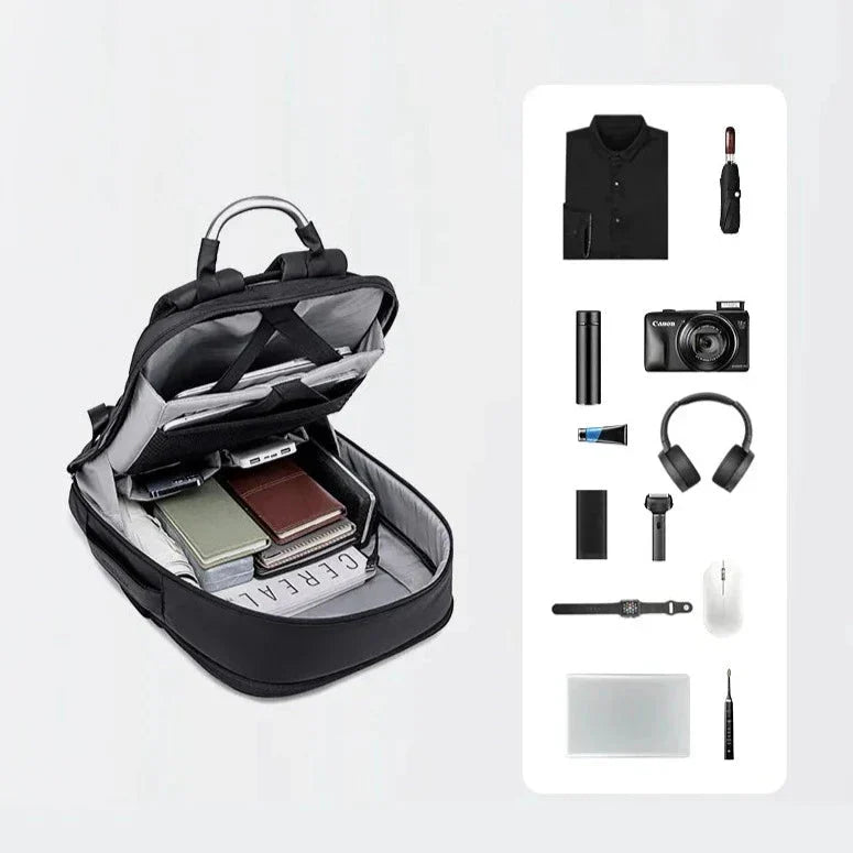 Sac à Dos Extensible Cabine Avion (USB) Voyage – vue 4 – Yokabag