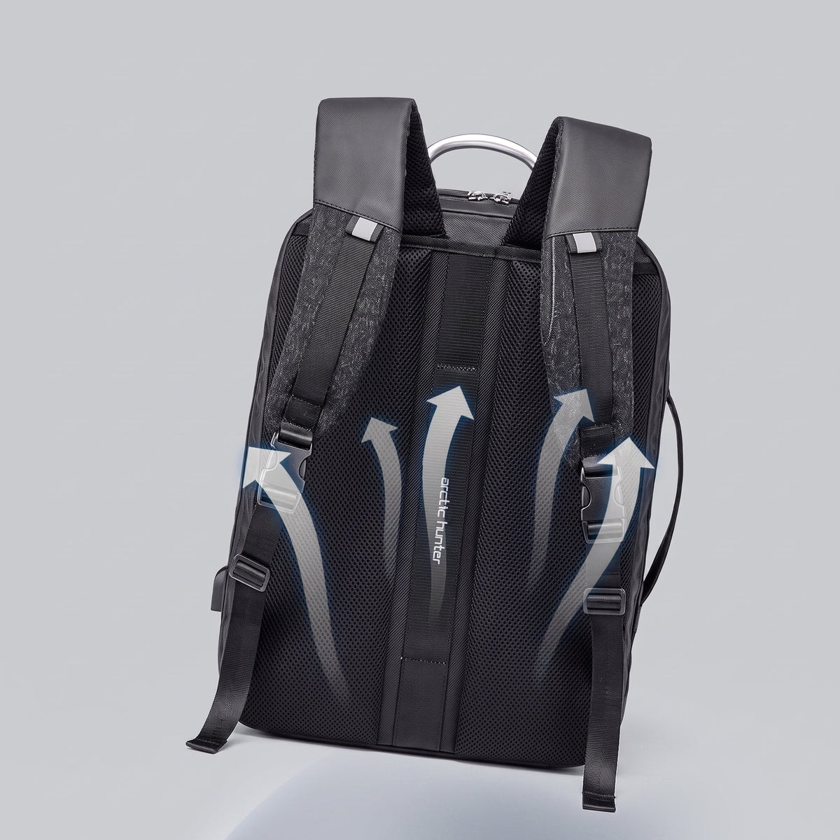 Sac à Dos Extensible Cabine Avion (USB) Voyage – vue 9 – Yokabag