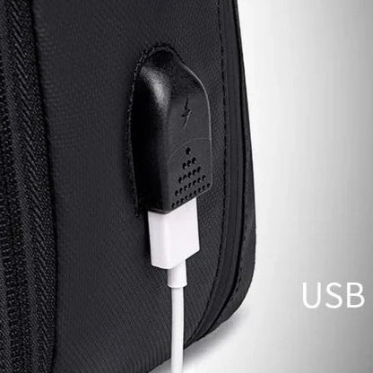 Sac à Dos Extensible Cabine Avion (USB) Voyage – vue 8 – Yokabag
