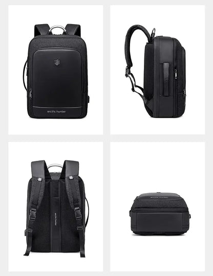 Sac à Dos Extensible Cabine Avion (USB) Voyage – vue 7 – Yokabag
