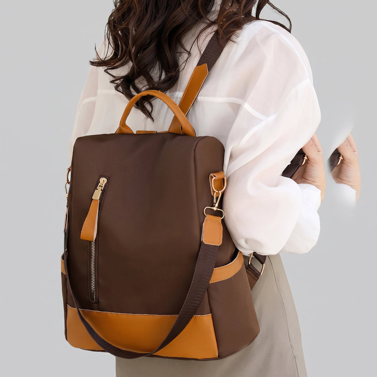 Sac à Dos Femme avec Fermeture arrière voyages – vue 8 – Yokabag