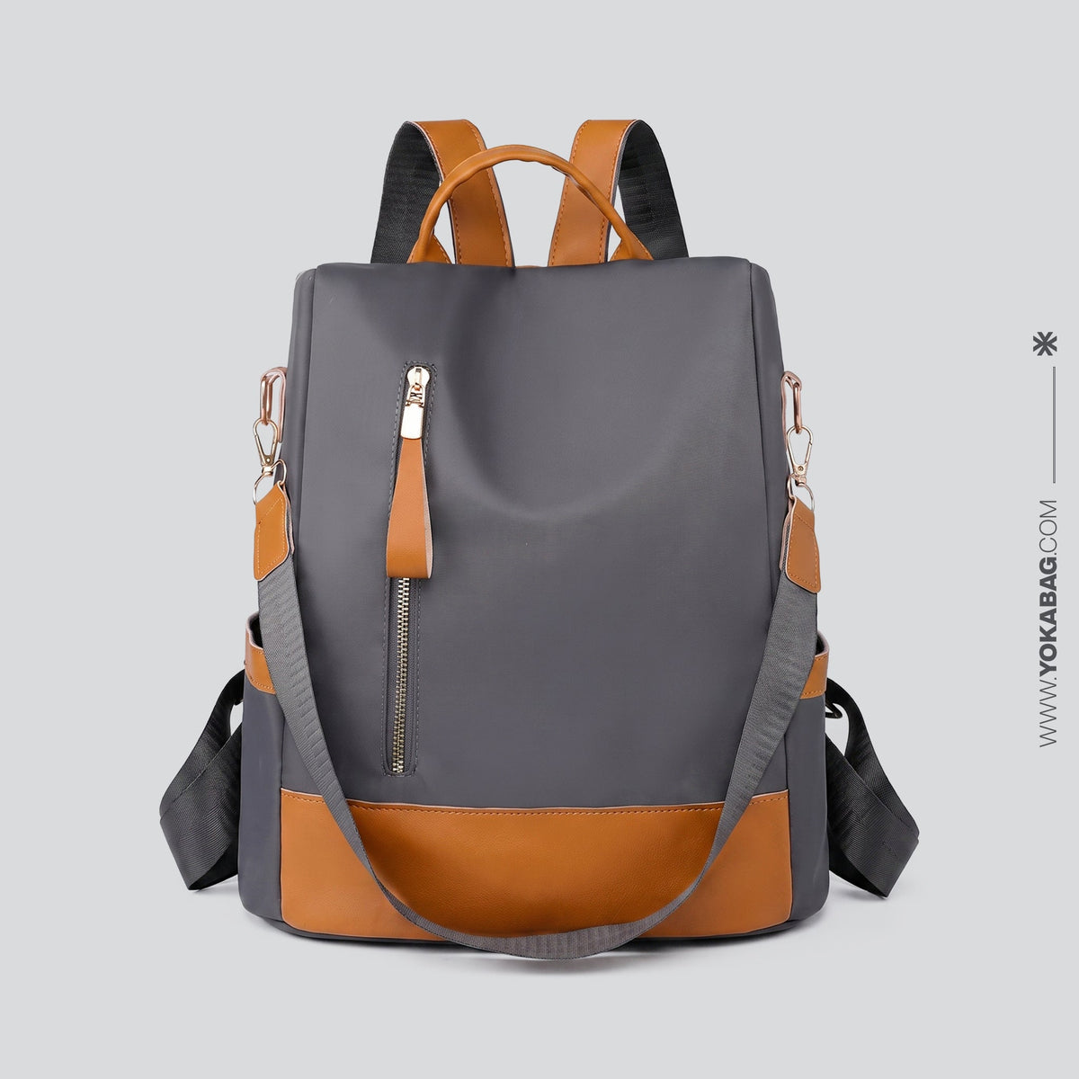 Sac à Dos Femme avec Fermeture arrière voyages – vue 10 – Yokabag