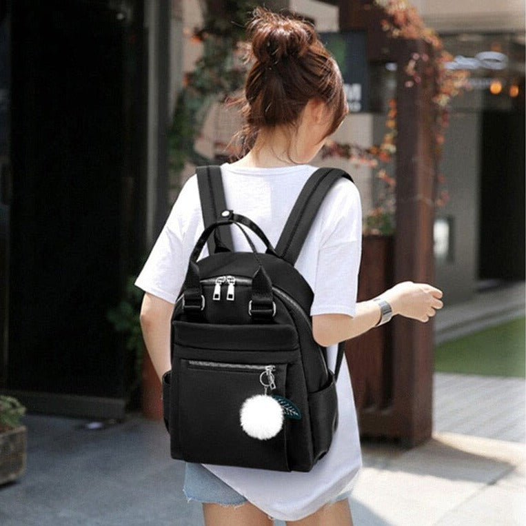 Sac à Dos Femme - Style Voyages Bleu – vue 2 – Yokabag