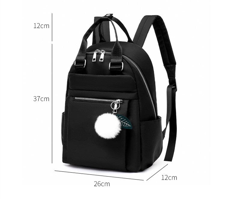Sac à Dos Femme - Style Voyages Rouge – vue 4 – Yokabag