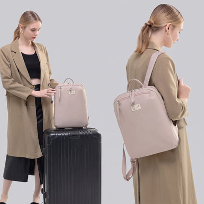 Sac à Dos Femme pour Ordinateur portable 14 Gris – vue 2 – Yokabag