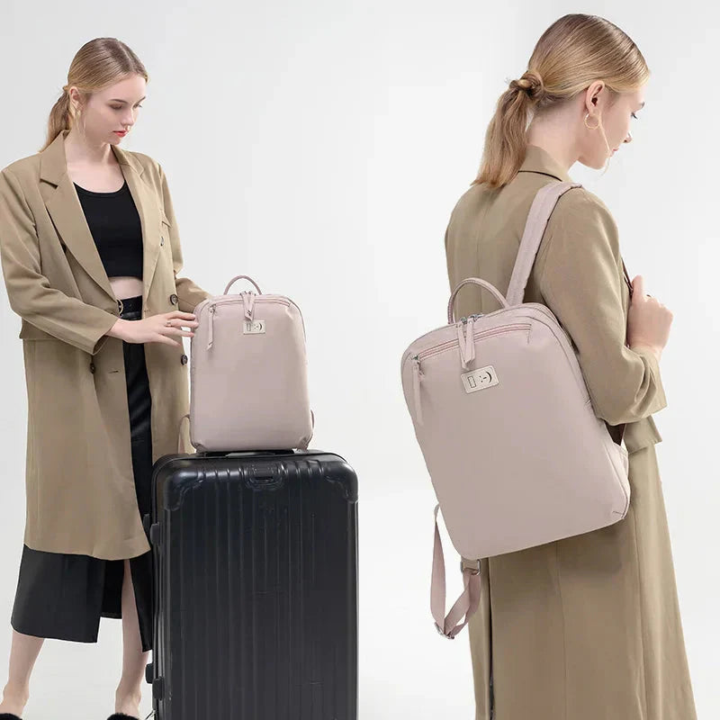 Sac à Dos Femme pour Ordinateur portable 14 Gris – vue 2 – Yokabag