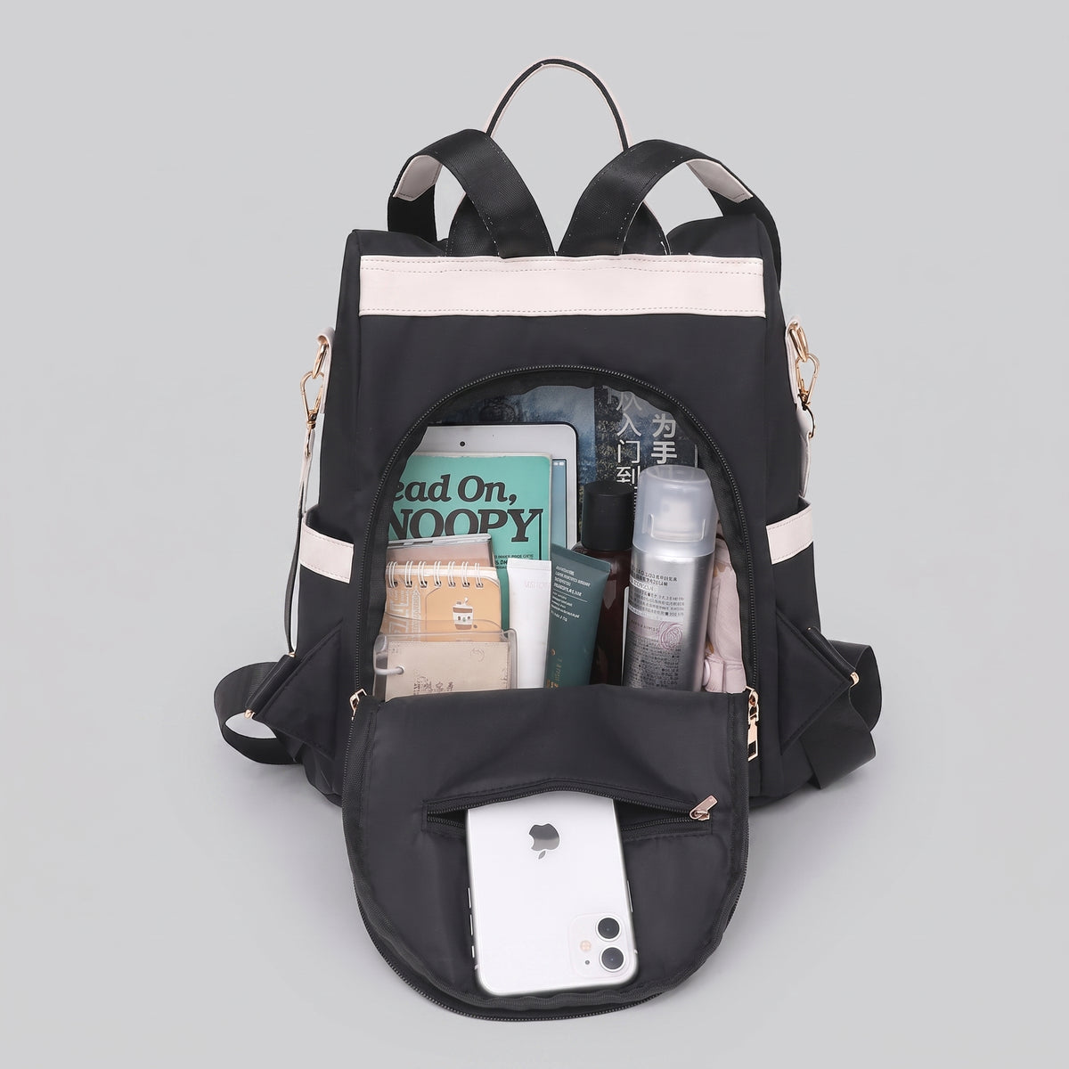 Sac à Dos Femme Fermeture arrière – vue 5 – Yokabag