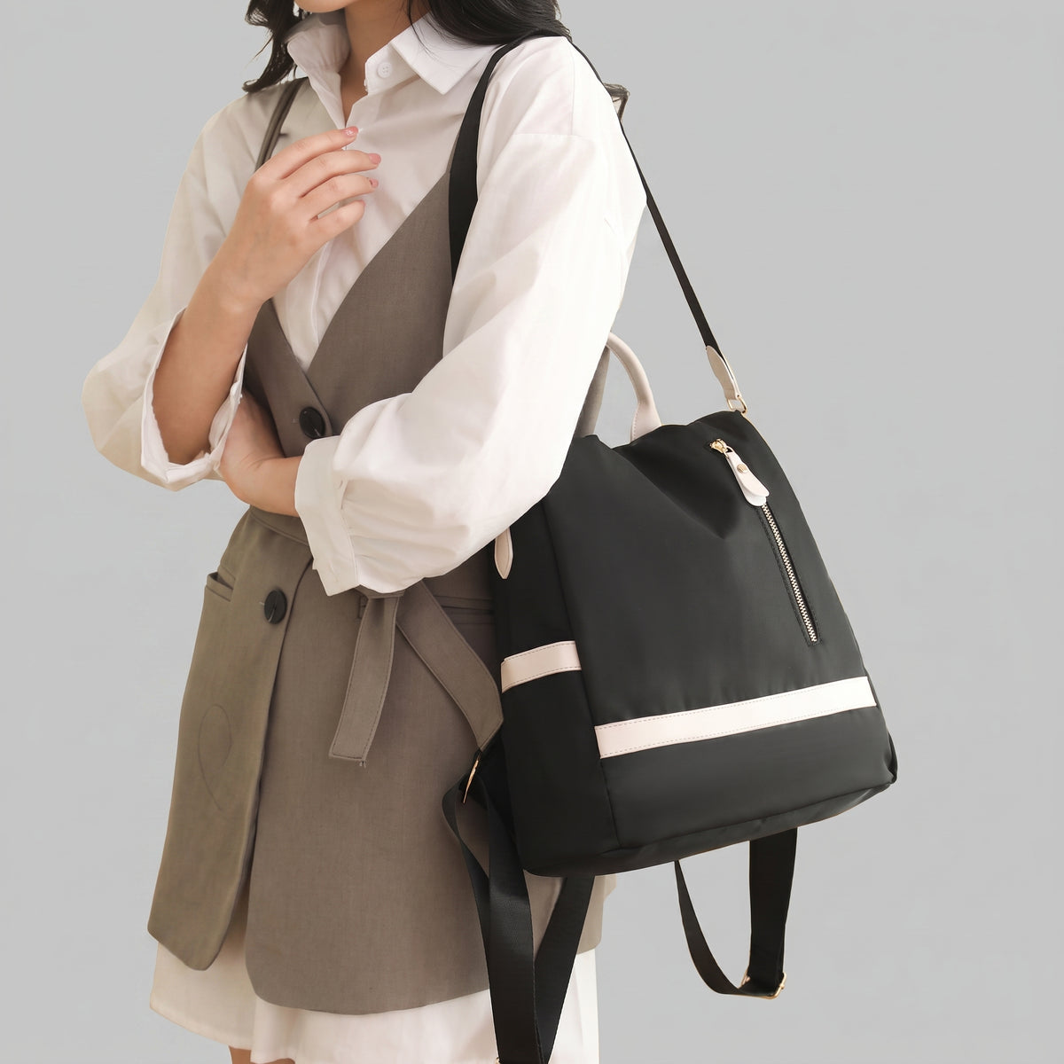Sac à Dos Femme Fermeture arrière – vue 7 – Yokabag