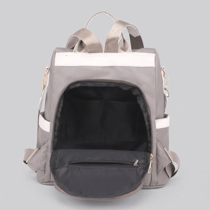 Sac à Dos Femme Fermeture arrière Anthracite – vue 2 – Yokabag