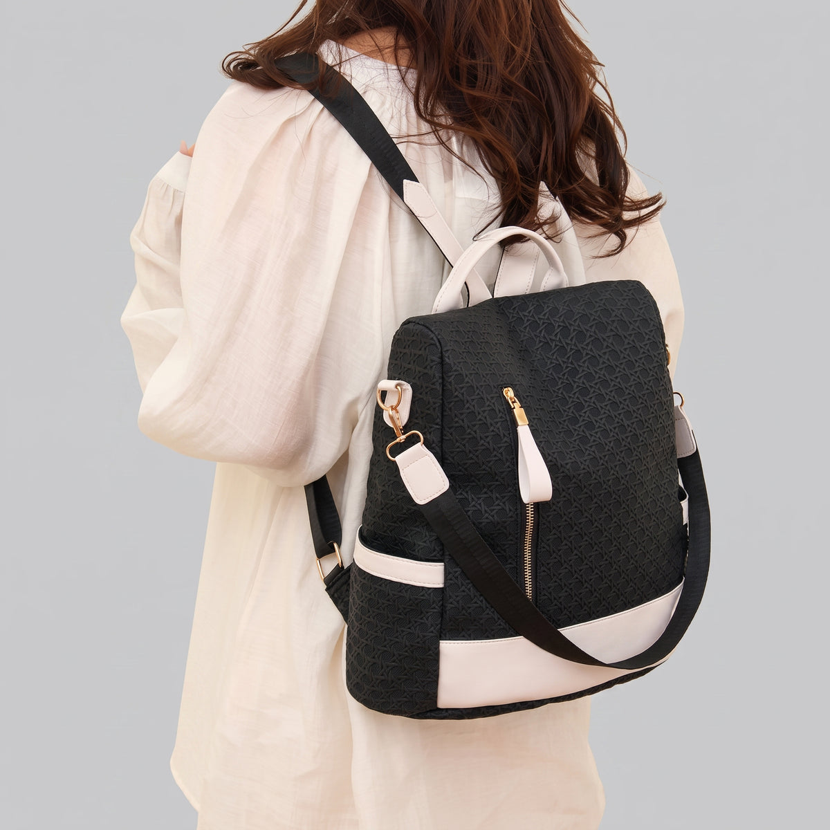 Sac à Dos Voyage pour Femme avec Fermeture Dorsale – vue 12 – Yokabag