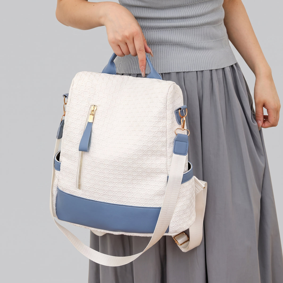 Sac à Dos Voyage pour Femme avec Fermeture Dorsale – vue 10 – Yokabag