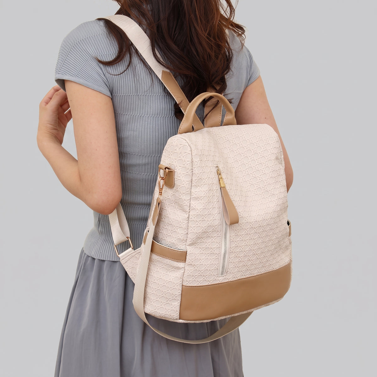 Sac à Dos Voyage pour Femme avec Fermeture Dorsale – vue 14 – Yokabag