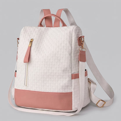 Sac à Dos Voyage pour Femme avec Fermeture Dorsale Bleu – vue 3 – Yokabag