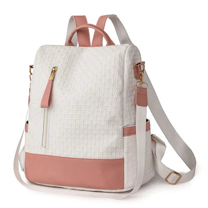 Sac à Dos Voyage pour Femme avec Fermeture Dorsale Bleu – vue 3 – Yokabag