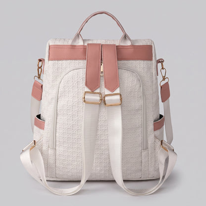 Sac à Dos Voyage pour Femme avec Fermeture Dorsale Noir – vue 4 – Yokabag