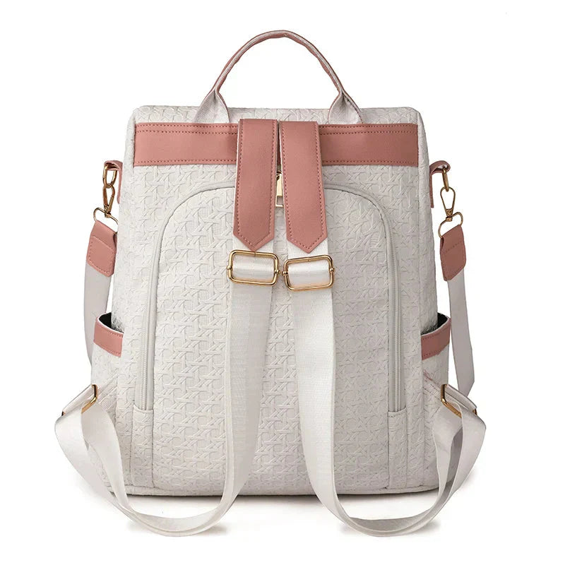 Sac à Dos Voyage pour Femme avec Fermeture Dorsale Noir – vue 4 – Yokabag