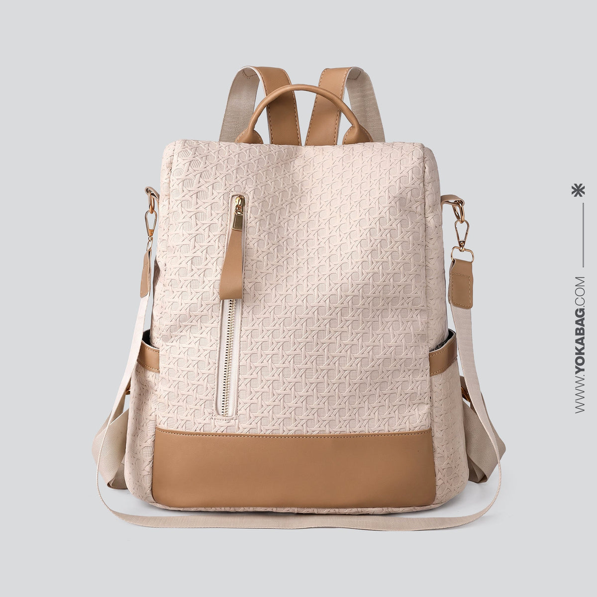 Sac à Dos Voyage pour Femme avec Fermeture Dorsale – vue 13 – Yokabag
