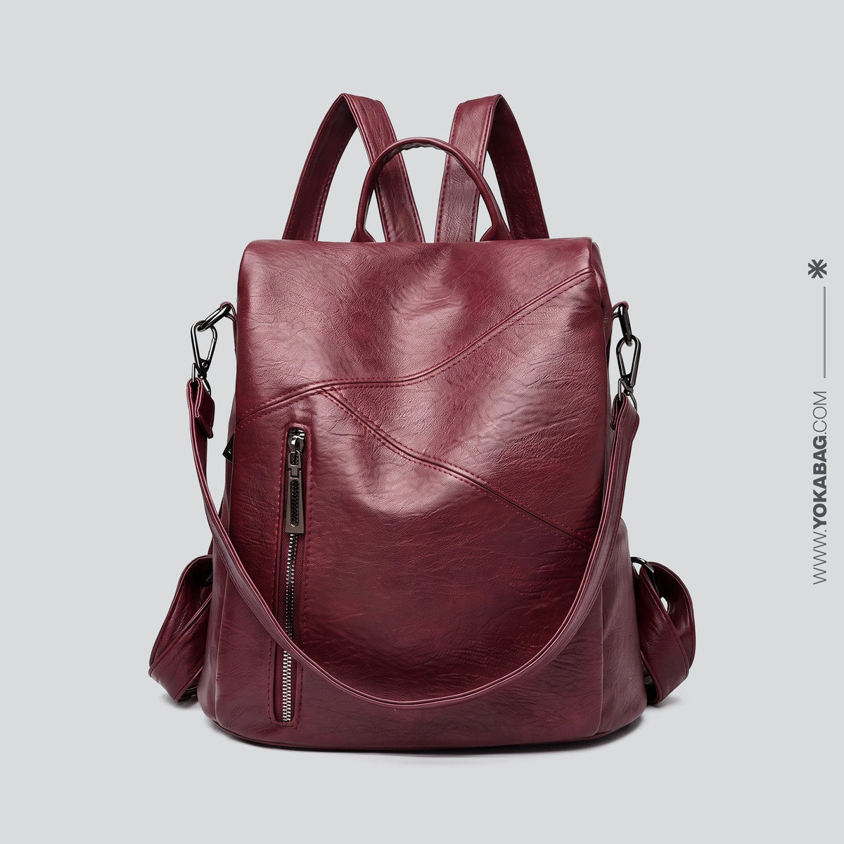 Sac à Dos Femme Voyage Fermeture dos – vue 7 – Yokabag