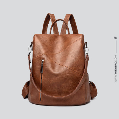 Sac à Dos Femme Voyage Fermeture dos – vue 9 – Yokabag