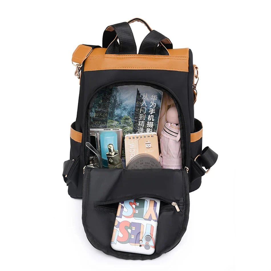 Sac à Dos Femme Safe Travel Gris – vue 2 – Yokabag