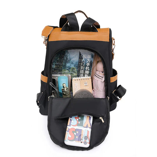 Sac à Dos Femme Safe Travel Gris – vue 2 – Yokabag