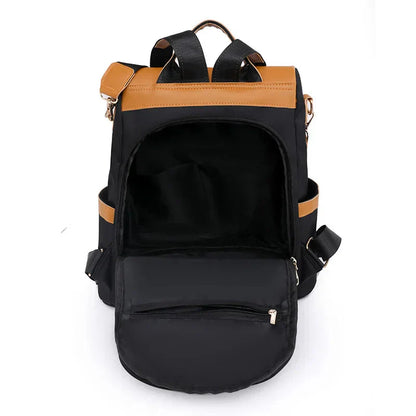Sac à Dos Femme Safe Travel Marron – vue 3 – Yokabag