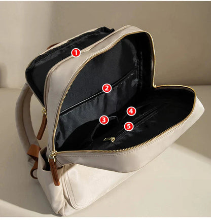 Sac à Dos Femme pour Ordinateur 15 Pouces Noir – vue 4 – Yokabag