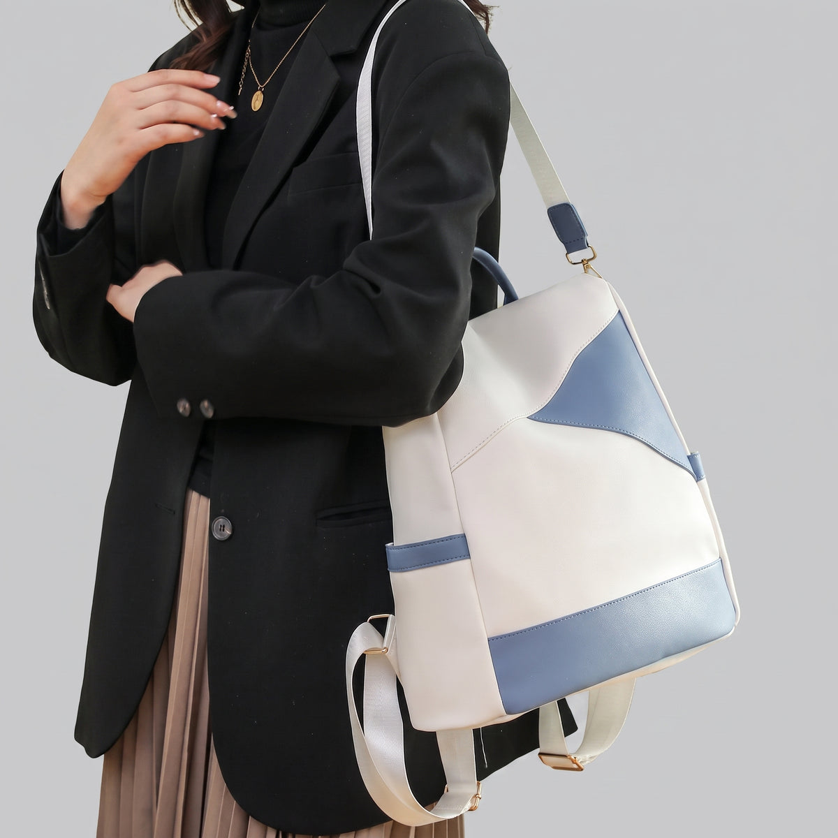 Sac à Dos Femme Offrant une Ouverture Dorsale – vue 8 – Yokabag