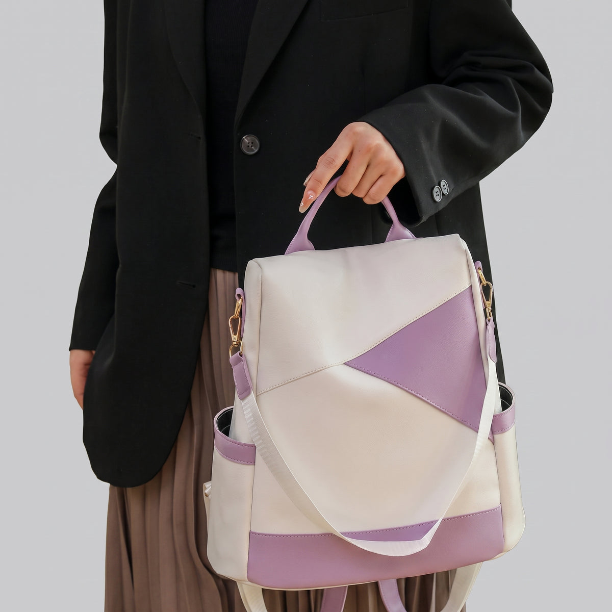 Sac à Dos Femme Offrant une Ouverture Dorsale – vue 11 – Yokabag