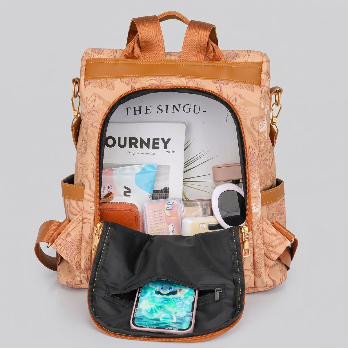 Sac à Dos Femme - Ouverture Zippée au Dos – vue 5 – Yokabag