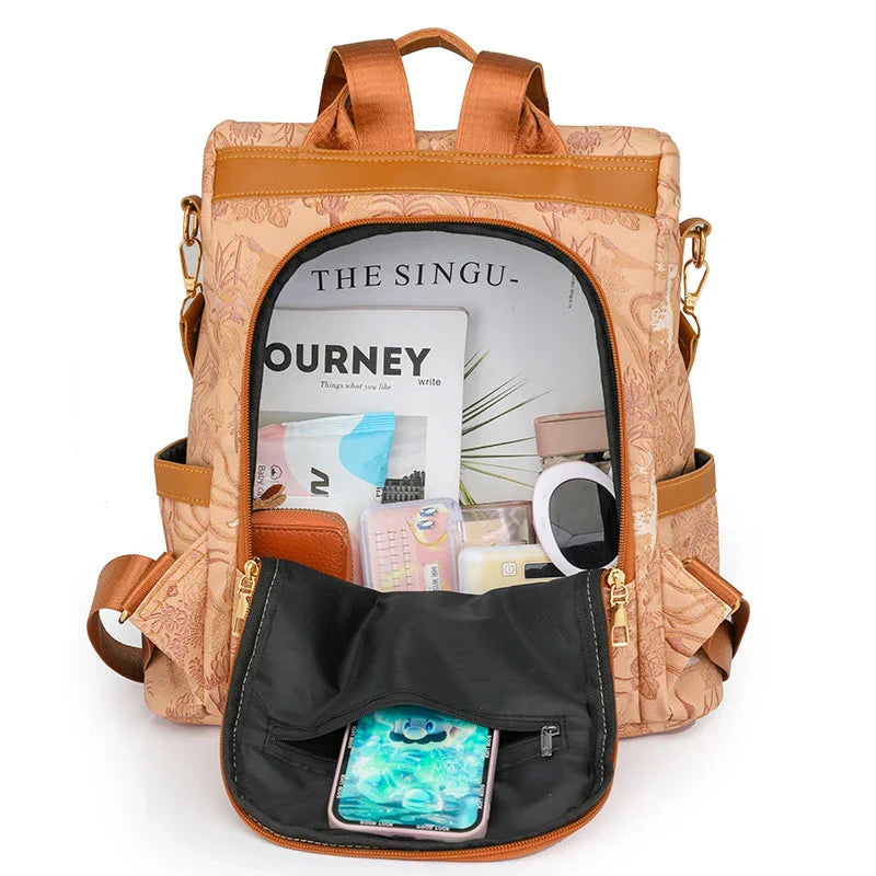 Sac à Dos Femme - Ouverture Zippée au Dos – vue 5 – Yokabag