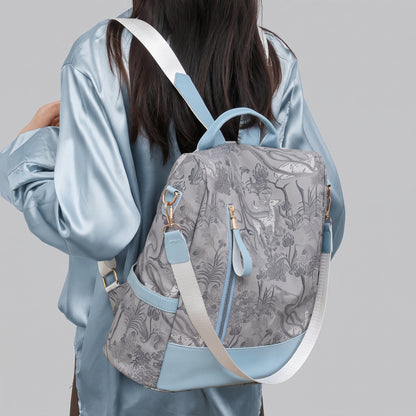 Sac à Dos Femme - Ouverture Zippée au Dos Marron – vue 2 – Yokabag