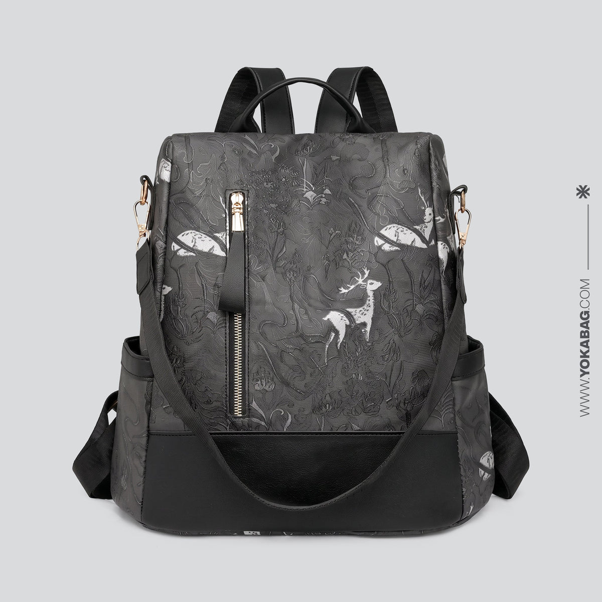 Sac à Dos Femme - Ouverture Zippée au Dos – vue 10 – Yokabag