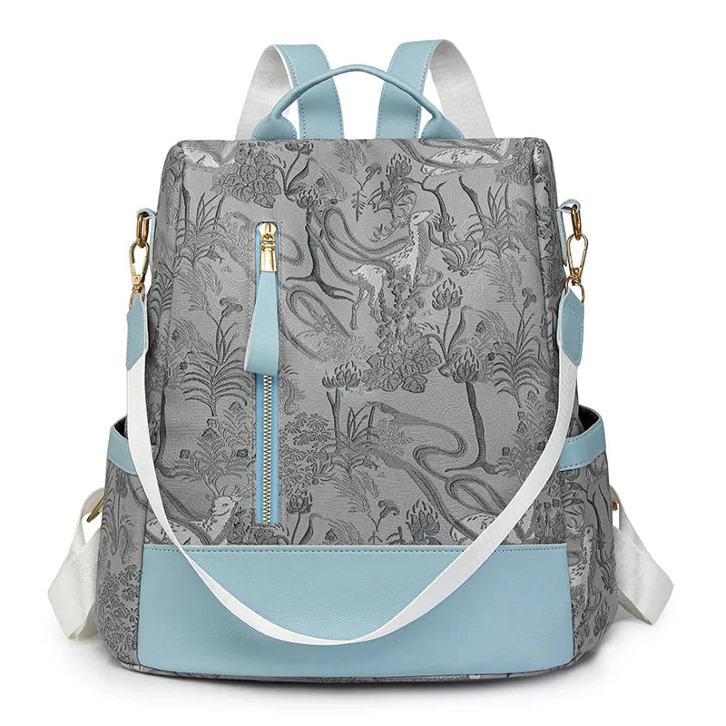 Sac à Dos Femme - Ouverture Zippée au Dos