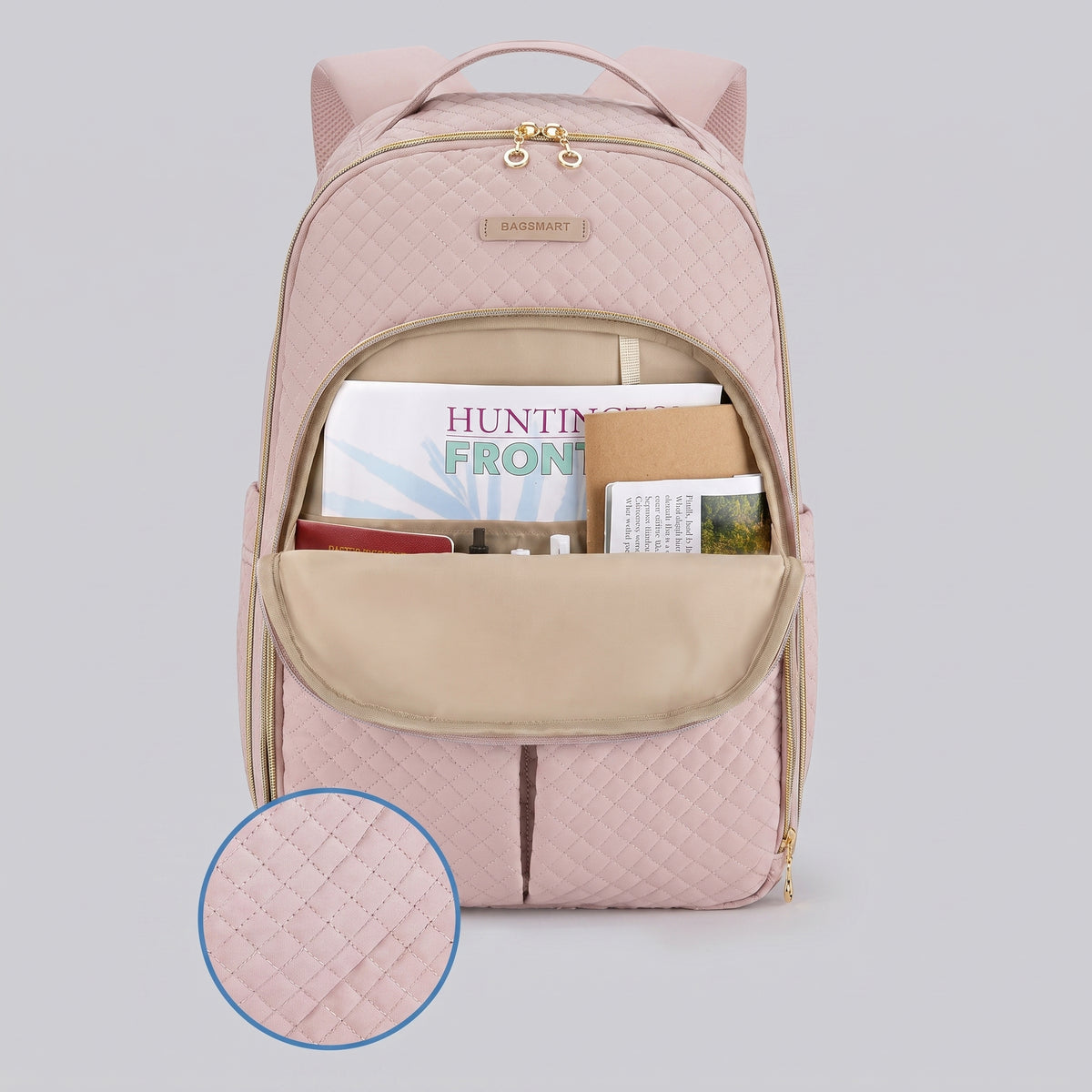 Sac à Dos Femme Voyage Travail Ordinateur 15.6 Pouces – vue 4 – Yokabag