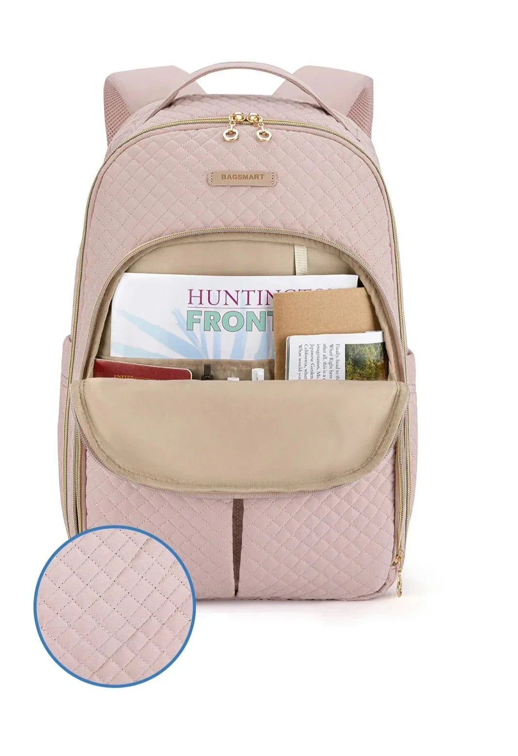 Sac à Dos Femme Voyage Travail Ordinateur 15.6 Pouces – vue 4 – Yokabag