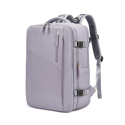 Sac à Dos Femme pour Voyager en Avion en Cabine Kaki – vue 5 – Yokabag