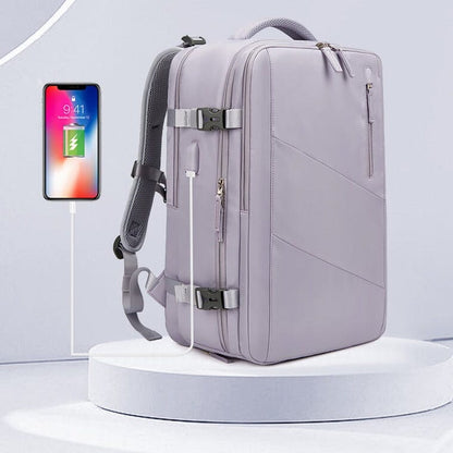Sac à Dos Femme pour Voyager en Avion en Cabine Noir – vue 3 – Yokabag