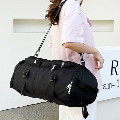 Sac à Dos Femme de Voyage pour Avion en Cabine - Style Sport Gris – vue 6 – Yokabag
