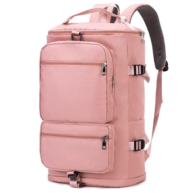 Sac à Dos Femme de Voyage pour Avion en Cabine - Style Sport Bleu Marine – vue 4 – Yokabag