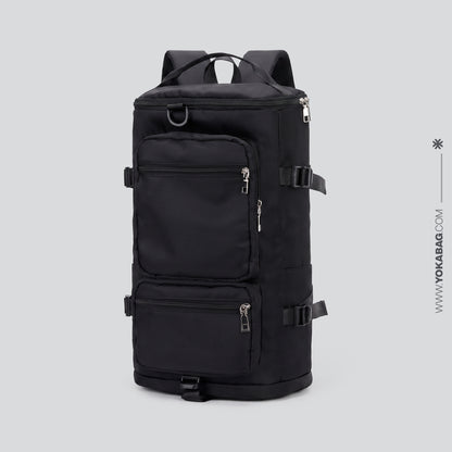Sac à Dos Femme de Voyage pour Avion en Cabine - Style Sport Bleu Ciel – vue 5 – Yokabag