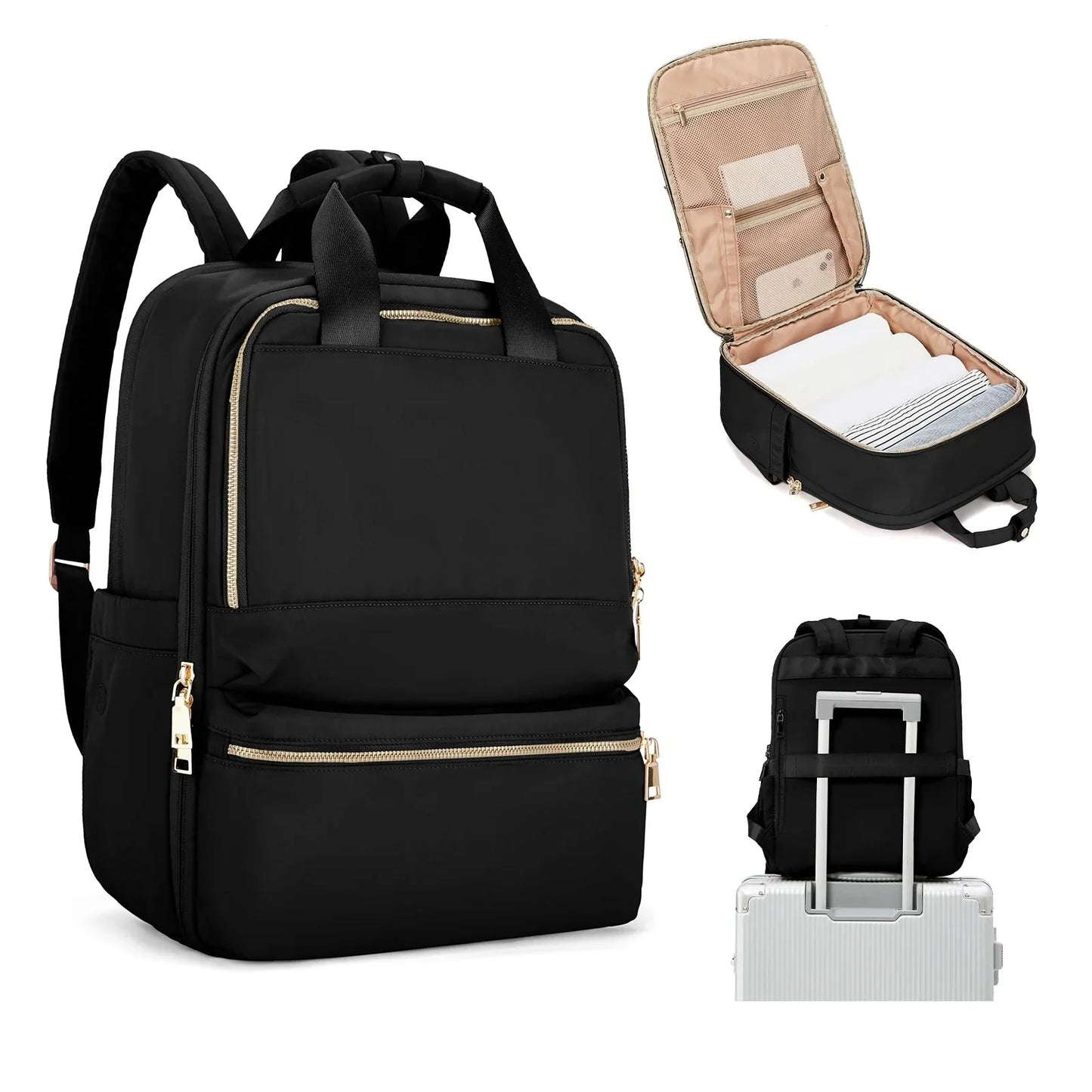 Sac à Dos Femme Voyage en Cabine – vue 10 – Yokabag