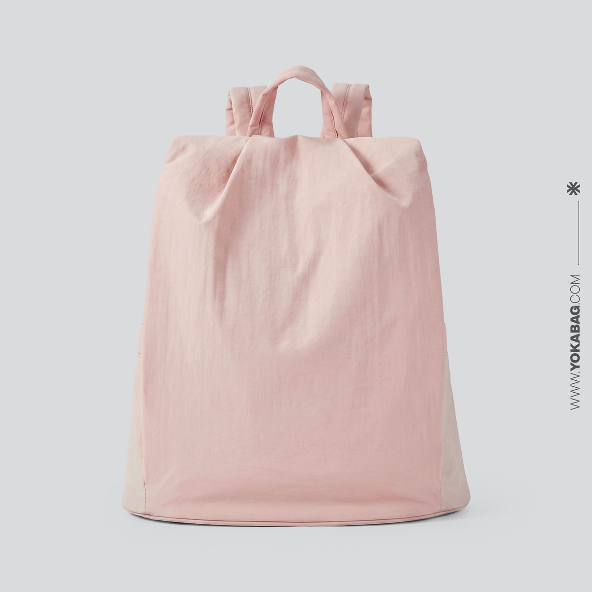 Sac à Dos Femme à Fermeture Dorsale Rose – vue 4 – Yokabag