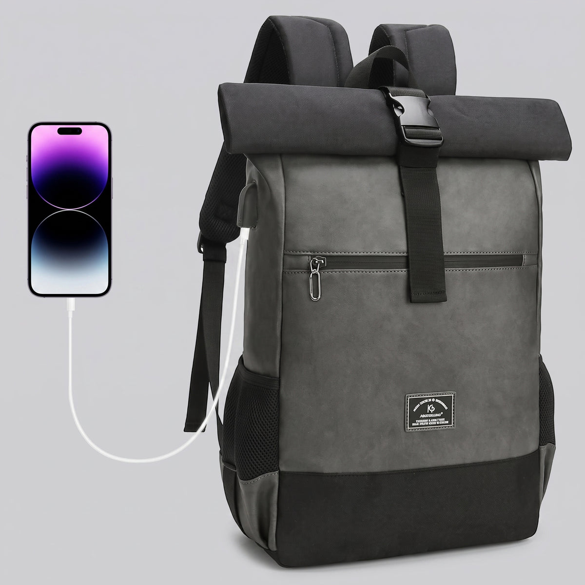 Sac à Dos Roll Top Explorer – vue 8 – Yokabag