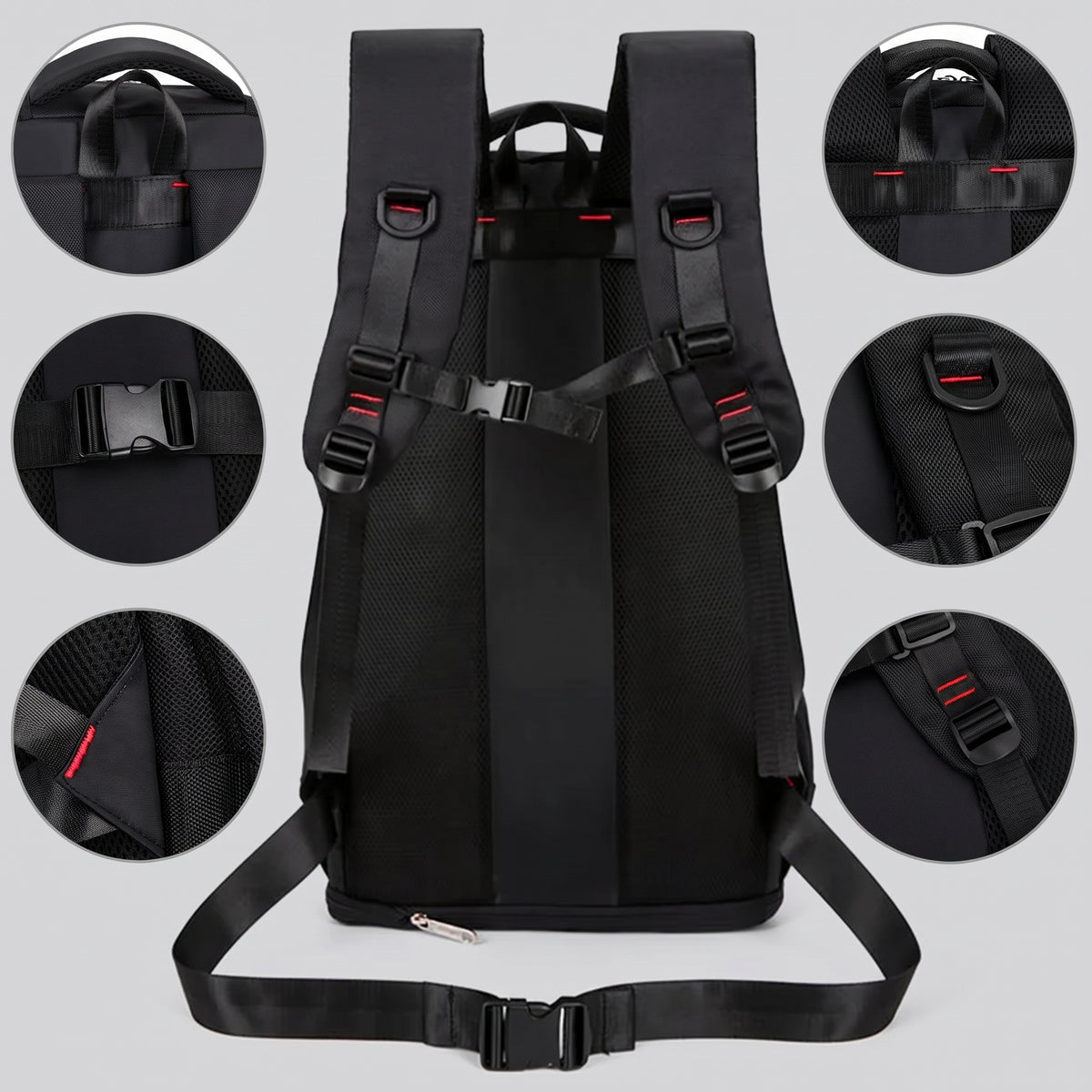 Sac à Dos Grande Capacité Explorez (80L+10L) – vue 6 – Yokabag