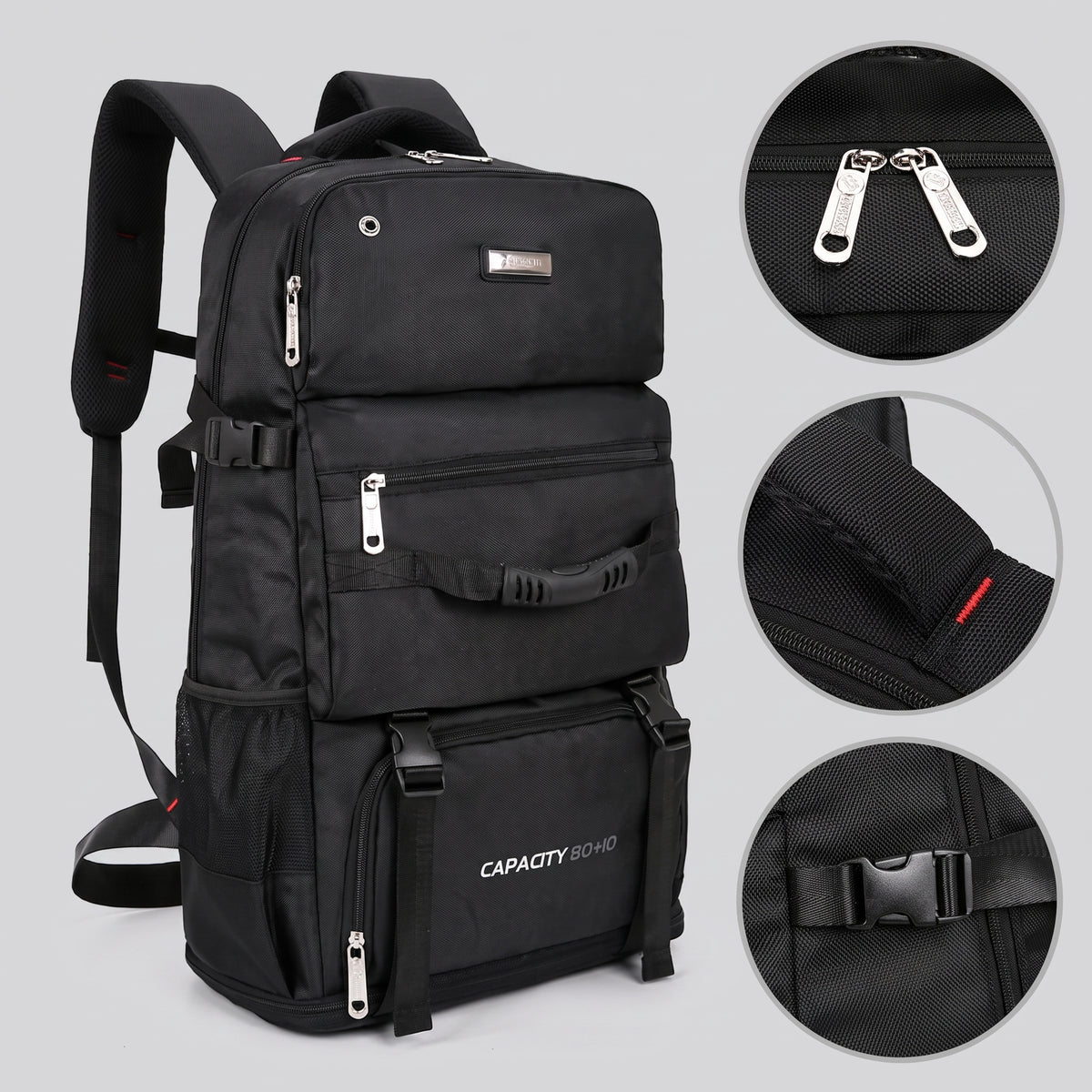 Sac à Dos Grande Capacité Explorez (80L+10L) – vue 7 – Yokabag