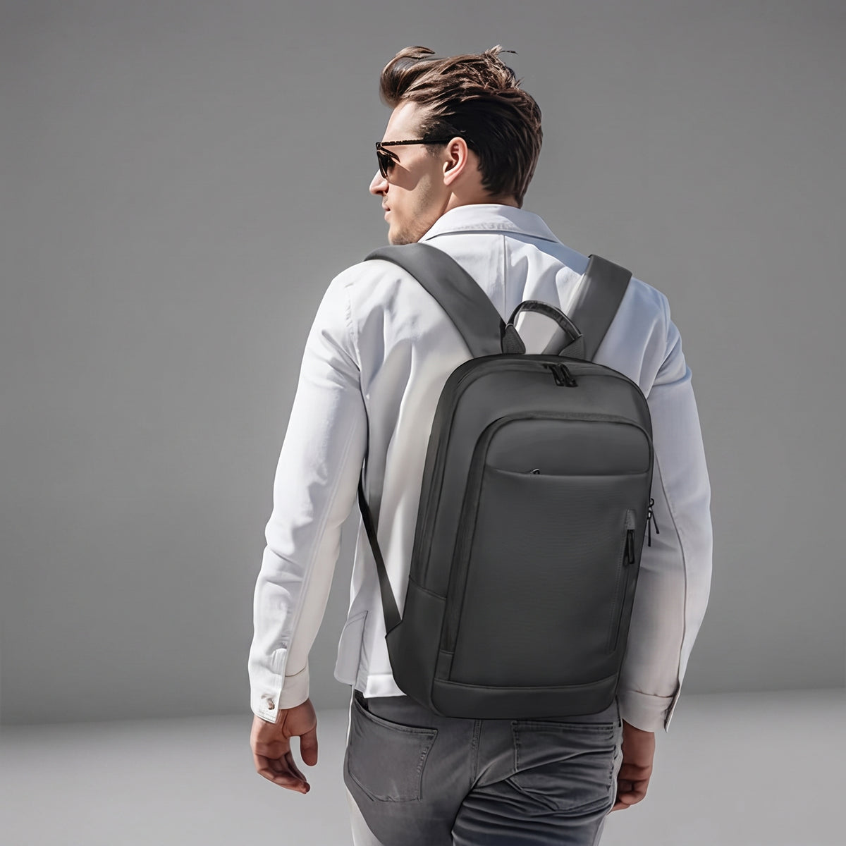 Sac à Dos Homme pour PC Portable 15.6 Pouces – vue 2 – Yokabag