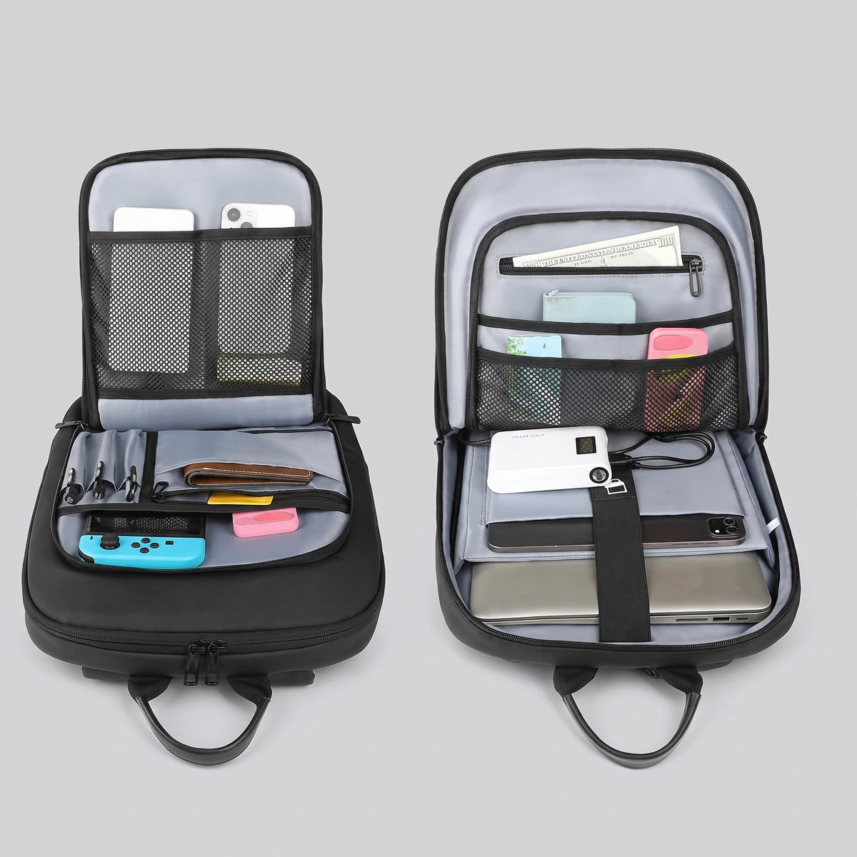 Sac à Dos Homme pour PC Portable 15.6 Pouces – vue 3 – Yokabag