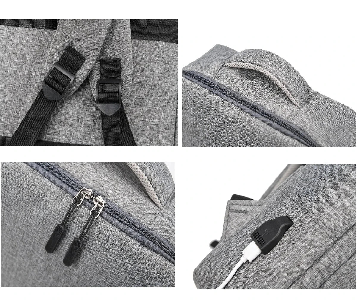 Sac à Dos Homme Voyage Travail Ordinateur 15.6 Pouces – vue 4 – Yokabag