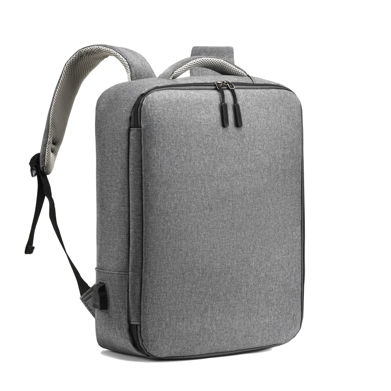 Sac à Dos Homme Voyage Travail Ordinateur 15.6 Pouces Noir – vue 2 – Yokabag